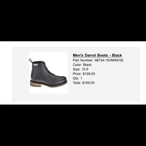 Harley Davidson Men's Darrol Boots- Black